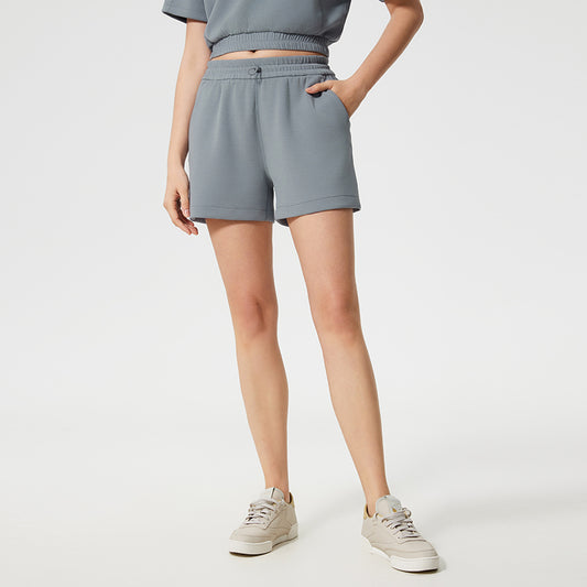 Wrinkle-Free, Cooling & Buttery Soft Blessed Shorts With Stretchable Waistband With Pockets