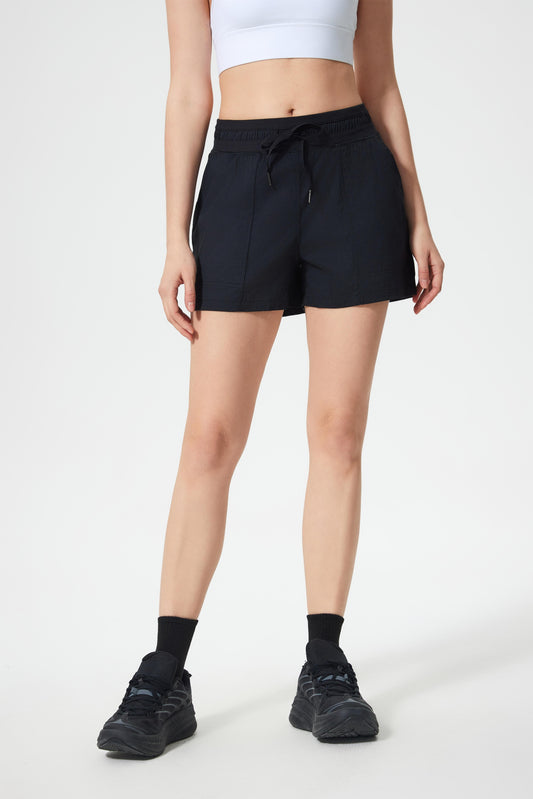 Buy 1, Get 1 Free - Cooling, Quick Drying Growth Shorts With Elastic Waistband & Pockets