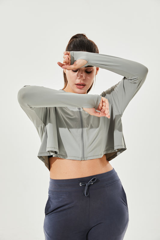 Cooling & Sweat-wicking Sun Protection Jacket With Face Protection