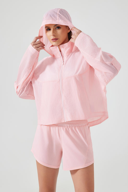 Buy 1, Get 1 Free - Waterproof Sun Protection Rain or Sun Travel Jacket With Hood