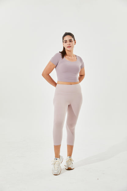 High-Waist Buttery Soft Tummy Control 7/8 Ardor Camel-Toe Proof Everyday Leggings With Inner Pocket