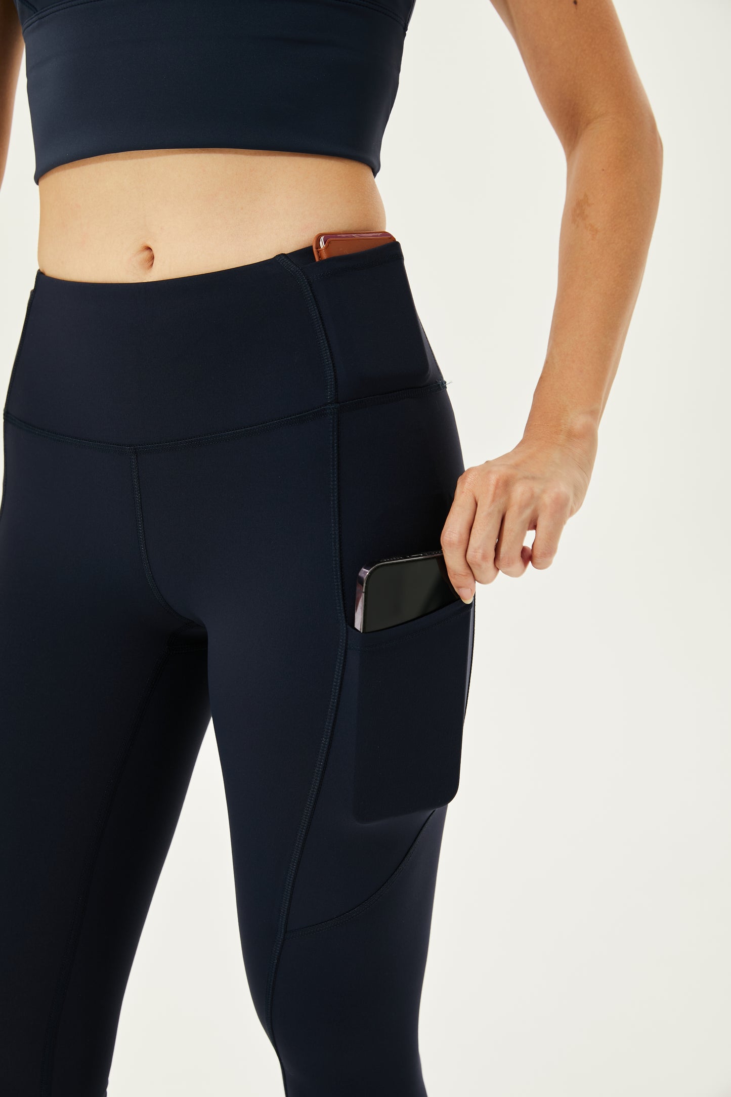 High-Waist Buttery Soft Camel-Toe Proof Snazzy High Intensity Leggings With 5 Pockets