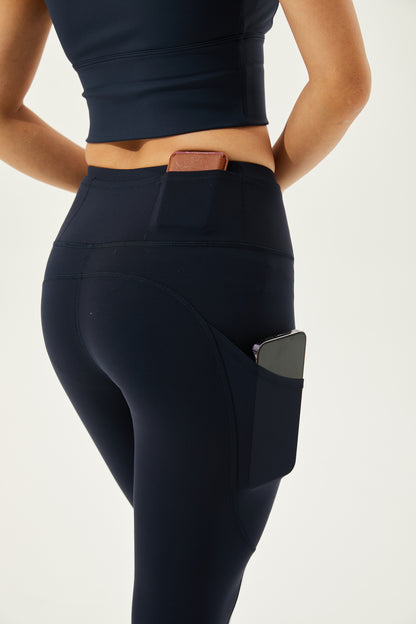 High-Waist Buttery Soft Camel-Toe Proof Snazzy High Intensity Leggings With 5 Pockets