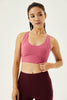 sports bra with clasp, sports bra for curvy, plus size sports bra, sports bra with moulded cups