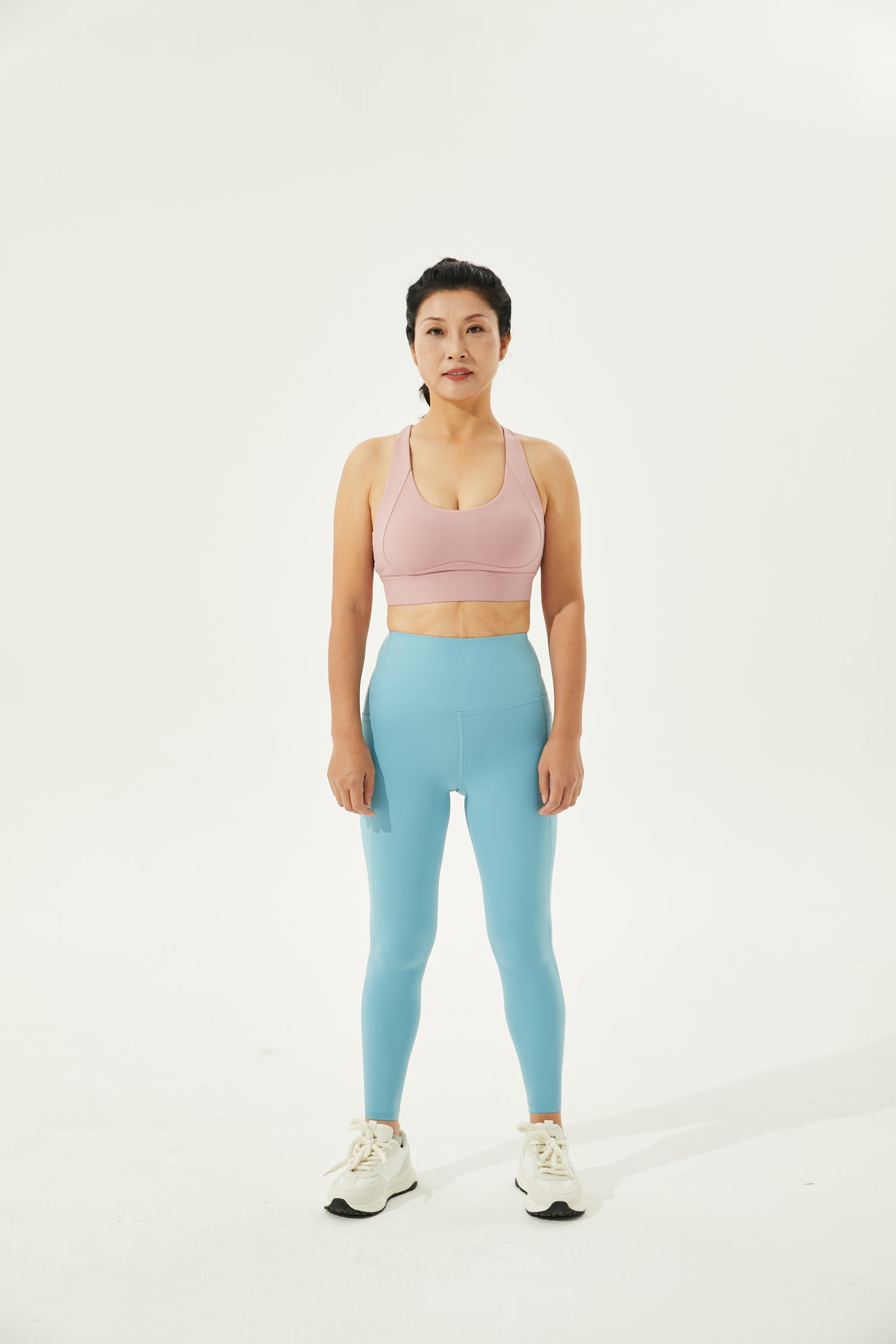 Tangs Display - High Impact Buttery Soft Winsome Sports Bra With Clasps