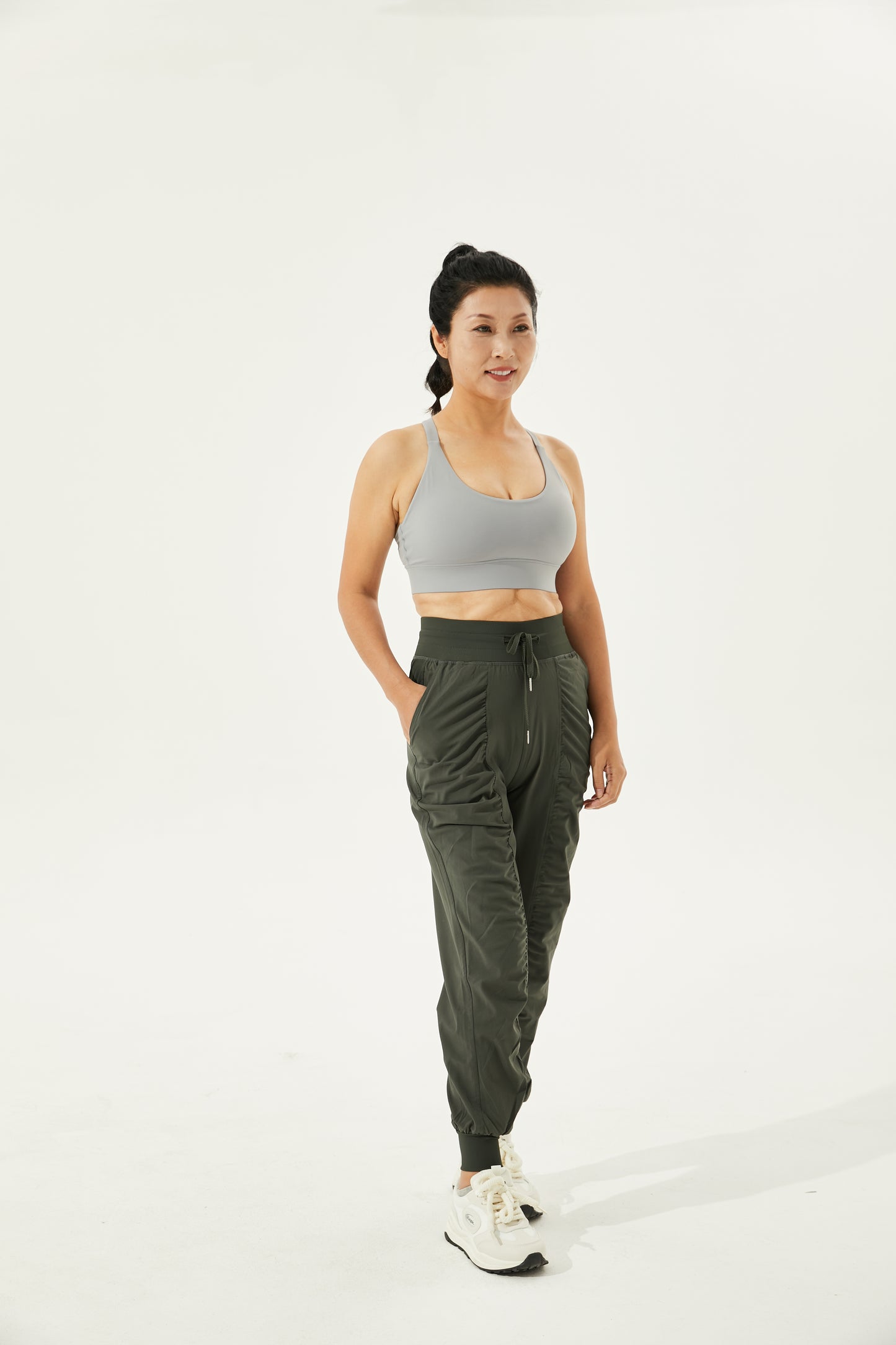 Buttery Soft Graceful Running Sports Bra With Clasps