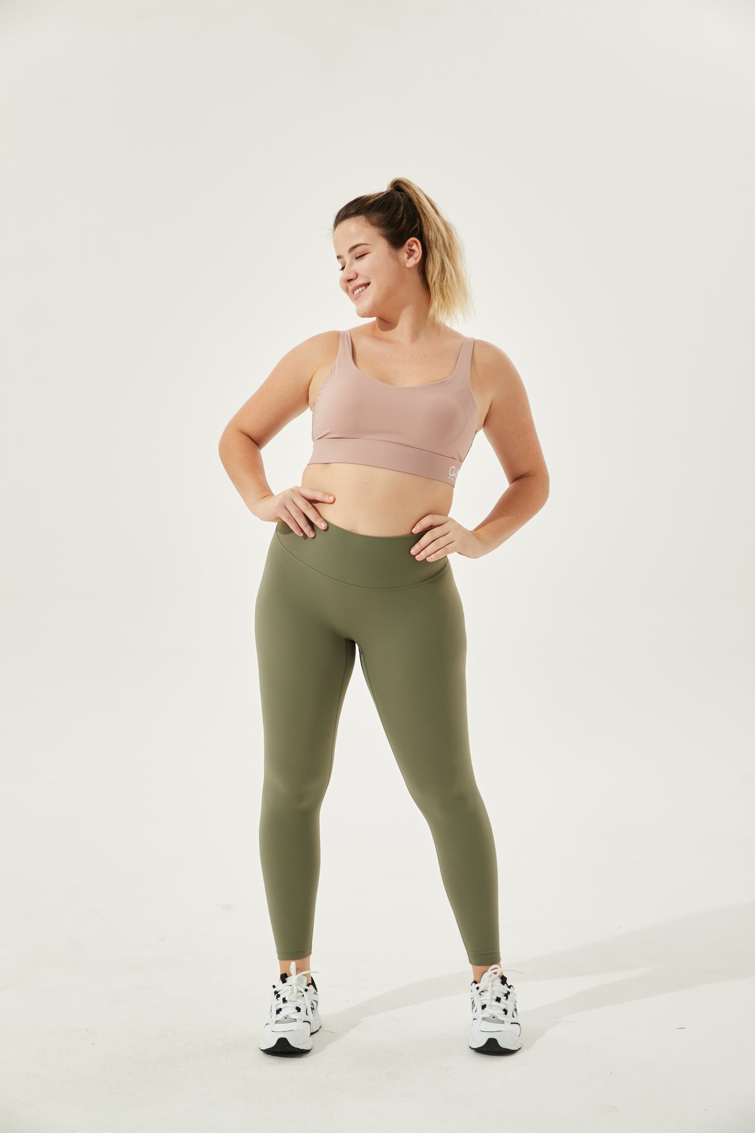 Buttery Soft High Waist Flare Leggings No Front Seam Workout Yoga