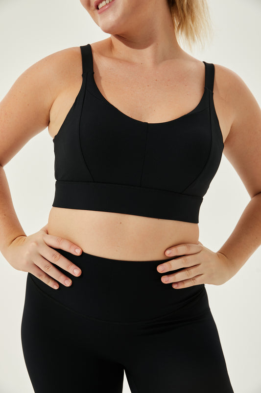 High Impact Indulgent Sports Bra With Moulded Cups & Clasps (Up To XXXL)