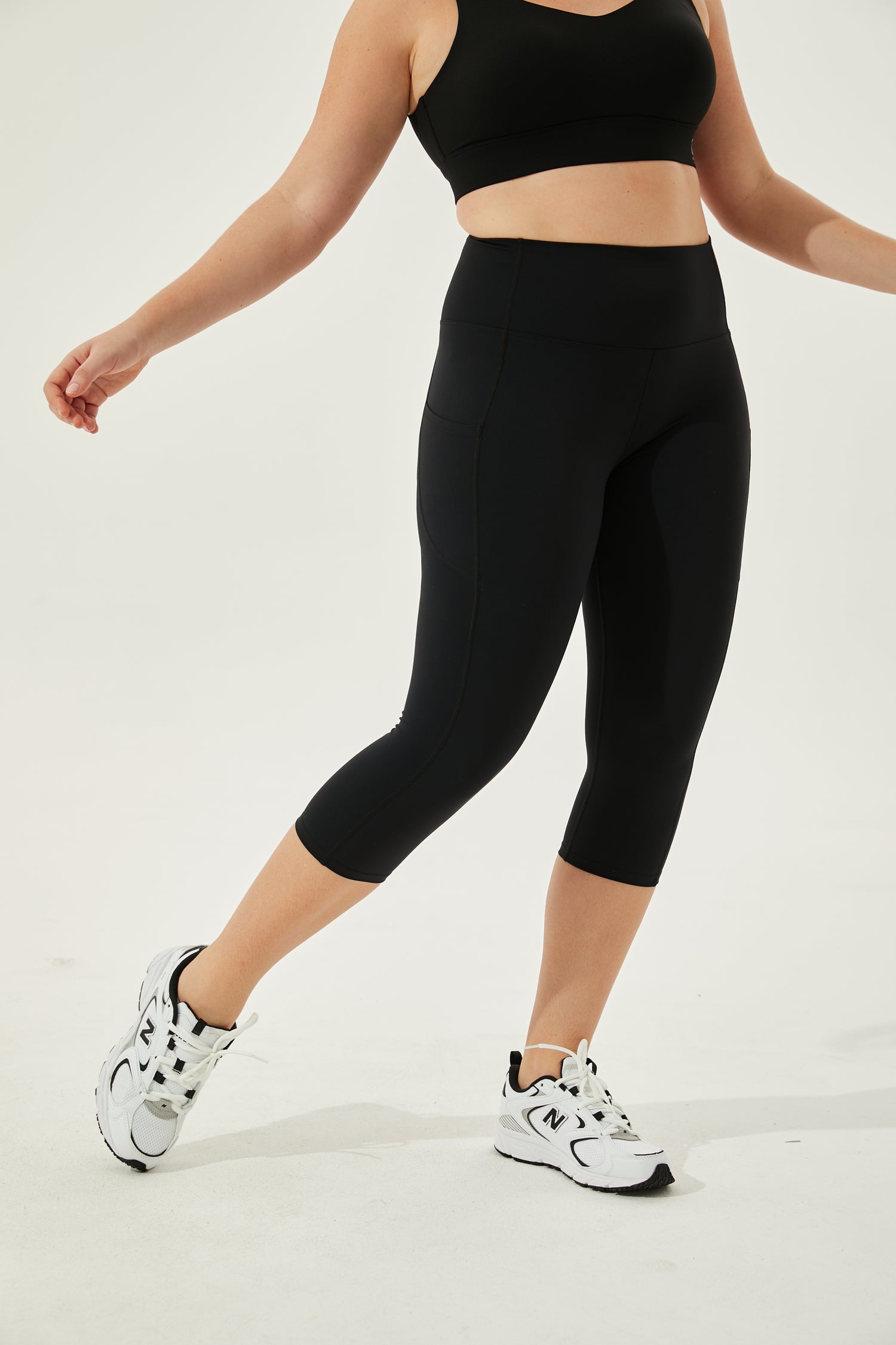 High-Waist 7/8 Buttery Soft & Cooling Camel-Toe Proof Courage Leggings With 3 Pockets