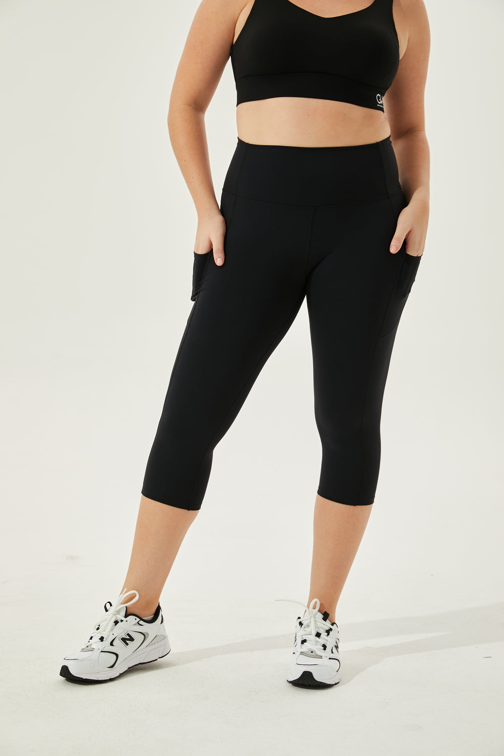 High-Waist 7/8 Buttery Soft & Cooling Camel-Toe Proof Courage Leggings With 3 Pockets
