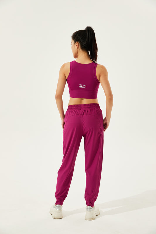 High-Waisted Silky & Cooling Luxe Joggers with Cuffs