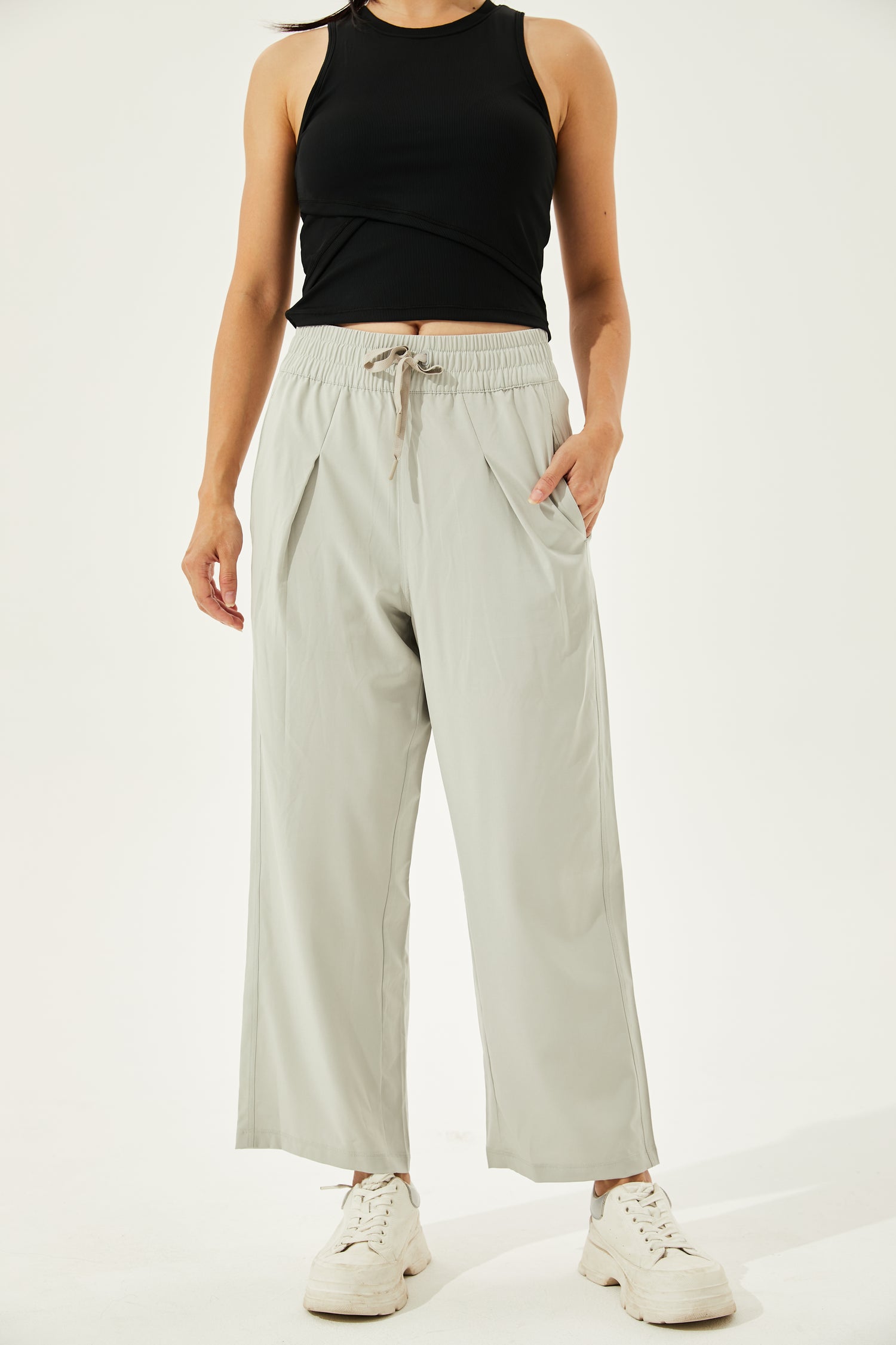 High-Waisted Cooling Breeze Flare Pants