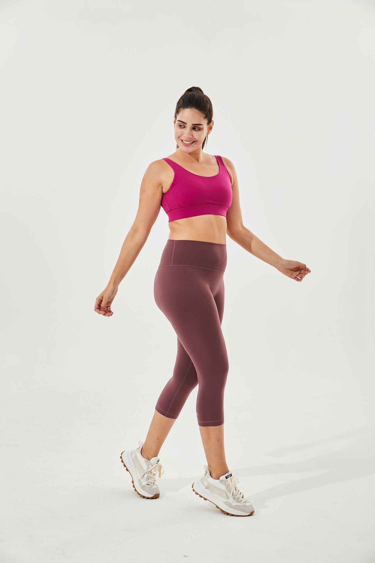 Yoga Pants for Women High Waist Wide Leg Pants Straight Leg Tummy Control  Workout Out Gym Pants,Red,XL 