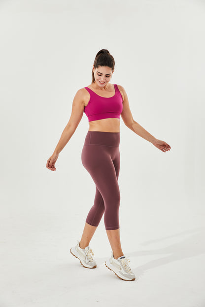 High-Waist Buttery Soft Tummy Control 7/8 Ardor Camel-Toe Proof Everyday Leggings With Inner Pocket