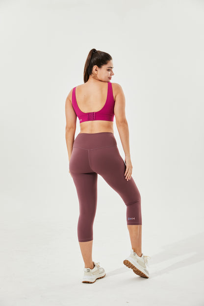 High-Waist Buttery Soft Tummy Control 7/8 Ardor Camel-Toe Proof Everyday Leggings With Inner Pocket