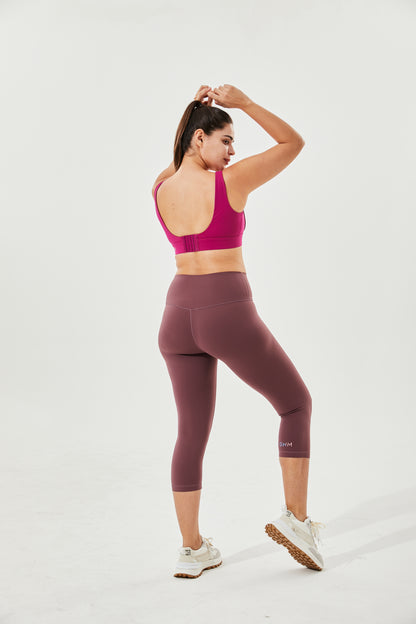 High-Waist Buttery Soft Tummy Control 7/8 Ardor Camel-Toe Proof Everyday Leggings With Inner Pocket