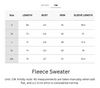 Warm & Buttery Soft Fleece Sweater With Adjustable Sleeves - For Cold Climate