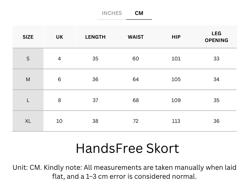Buy 1, Get 1 Free - Cooling, Breathable, Wrinkle-Free HandsFree Skort With 3 Pockets