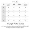 Triumph Puffer Jacket With Neck Protector & Hidden Pockets For Petites - For Cold Climates