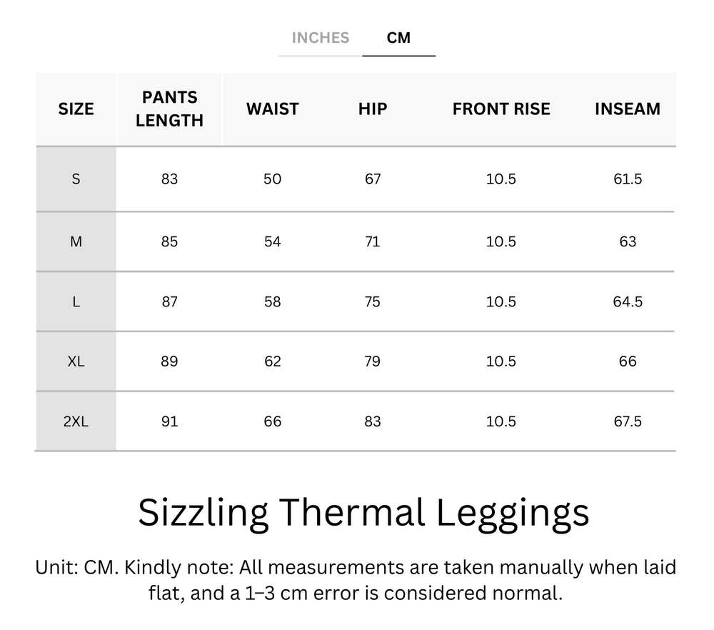 High-Waisted Camel-Toe Proof Cozy Thermal Leggings - For Cold Climate