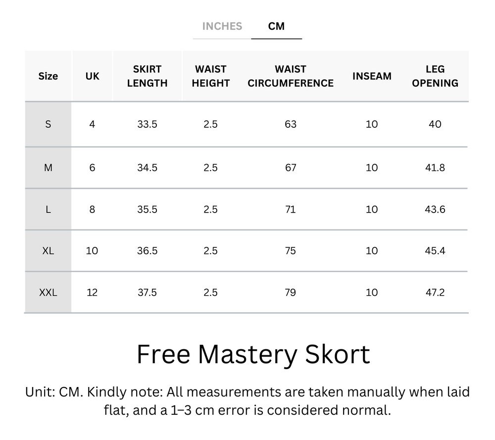 Buy 1, Get 1 Free - Cooling & Sweat-Wicking Mastery Skort With Inner Shorts & Pockets