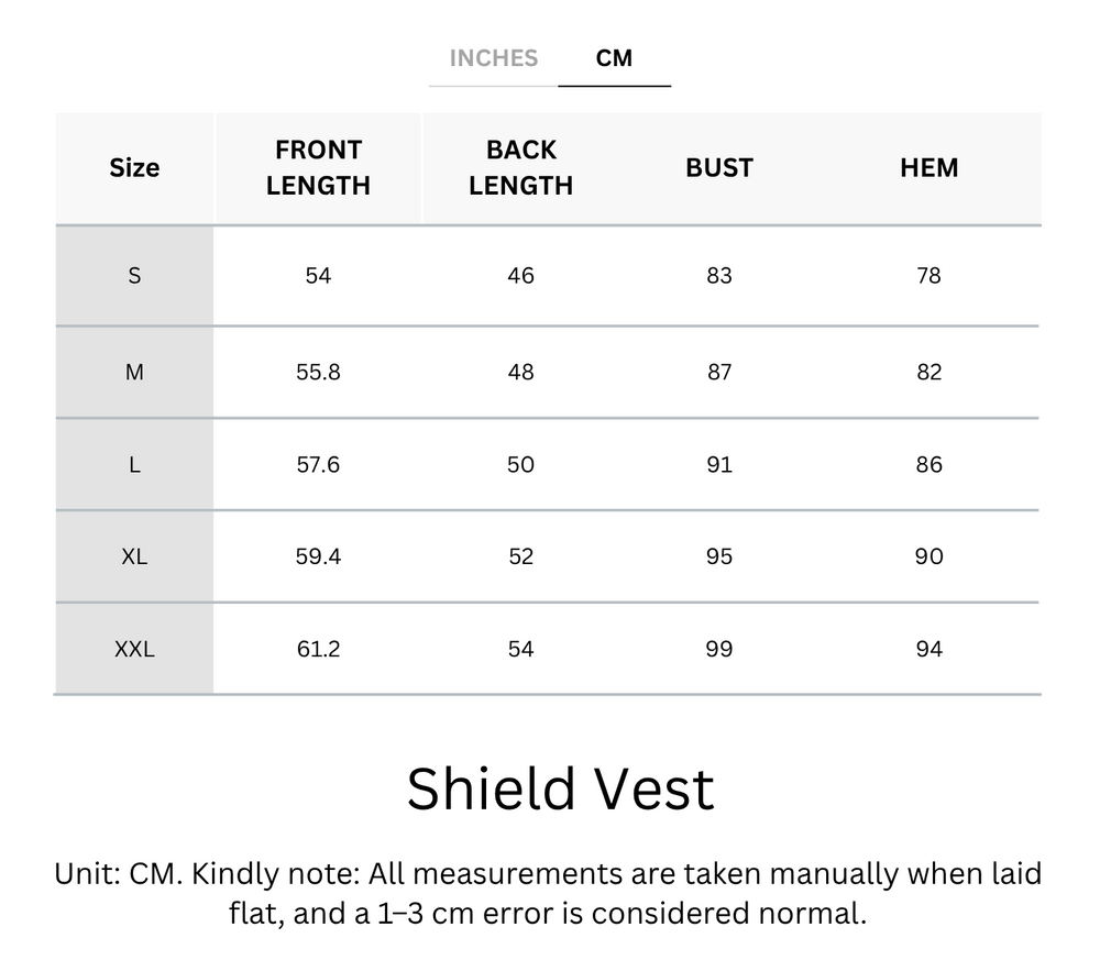 Windproof, Waterproof & UV Protection Shield Vest With Pockets