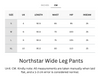 Wrinkle-Free, Cooling & Stretchable Tummy Control Northstar Wide Leg Pants With Pockets