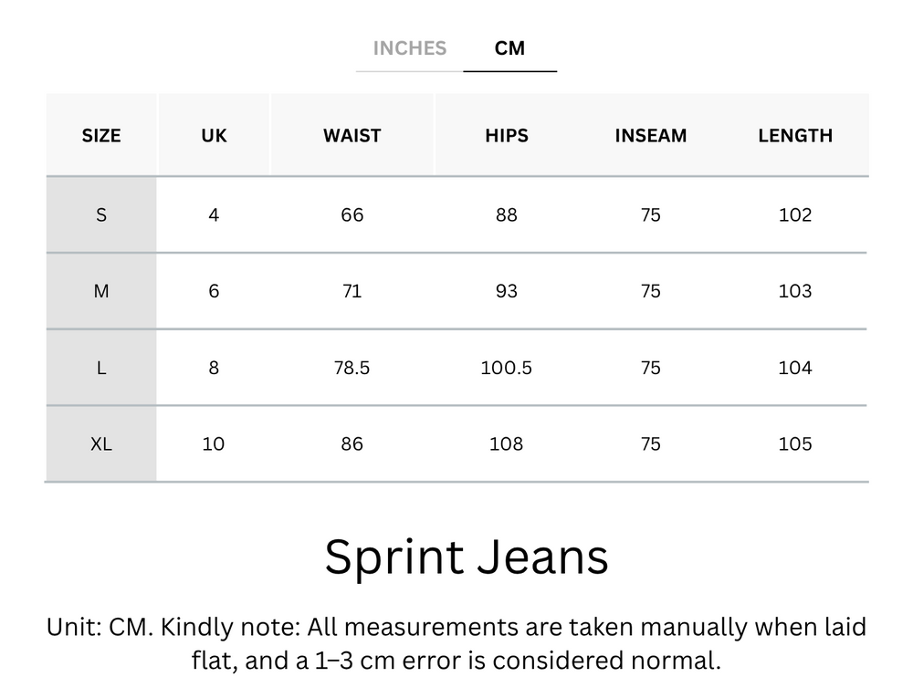 Cooling, Breathable & Stretchy Sprint Jeans With Tummy Control
