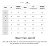 Temperature Regulating Windproof Heat Trail Jacket With Pockets With Zips