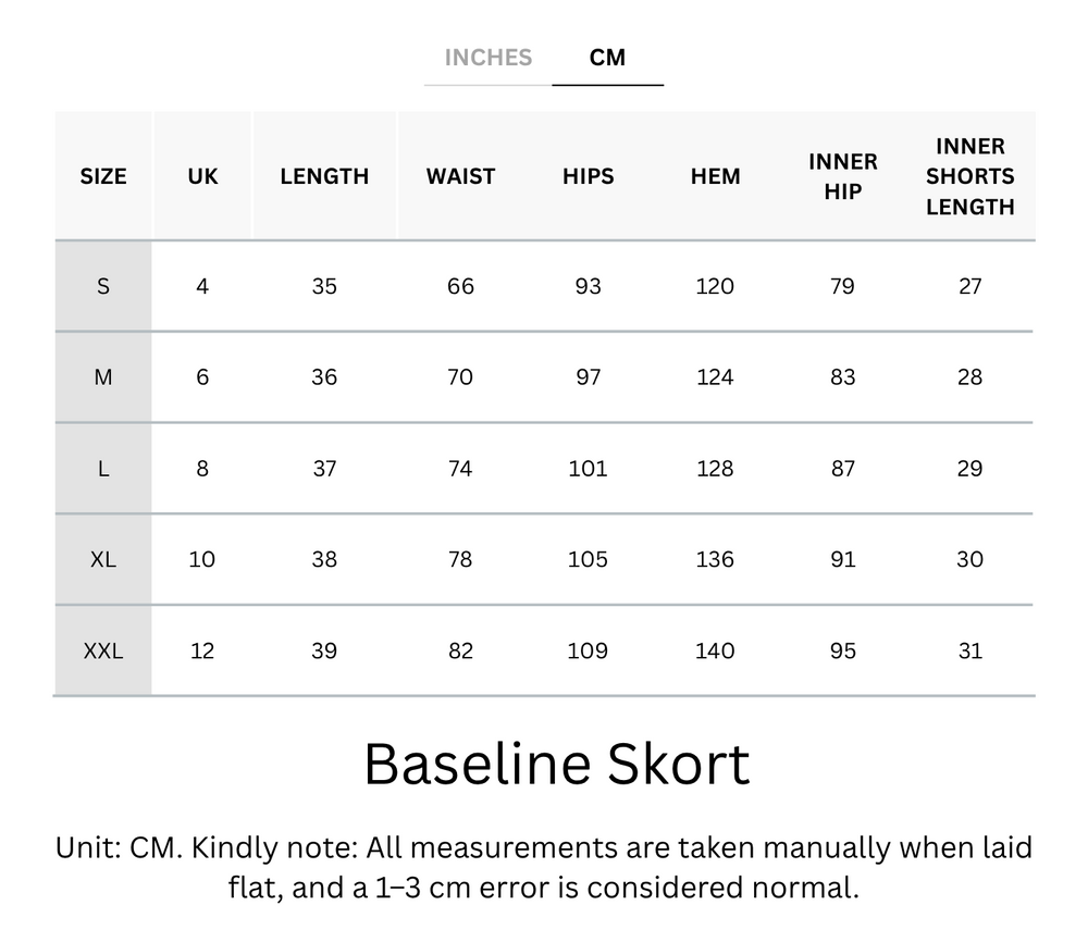 Buy 1, Get 1 Free - Cooling, Sweat-Wicking & Tummy Control Baseline Skort With Inner Shorts & Pockets