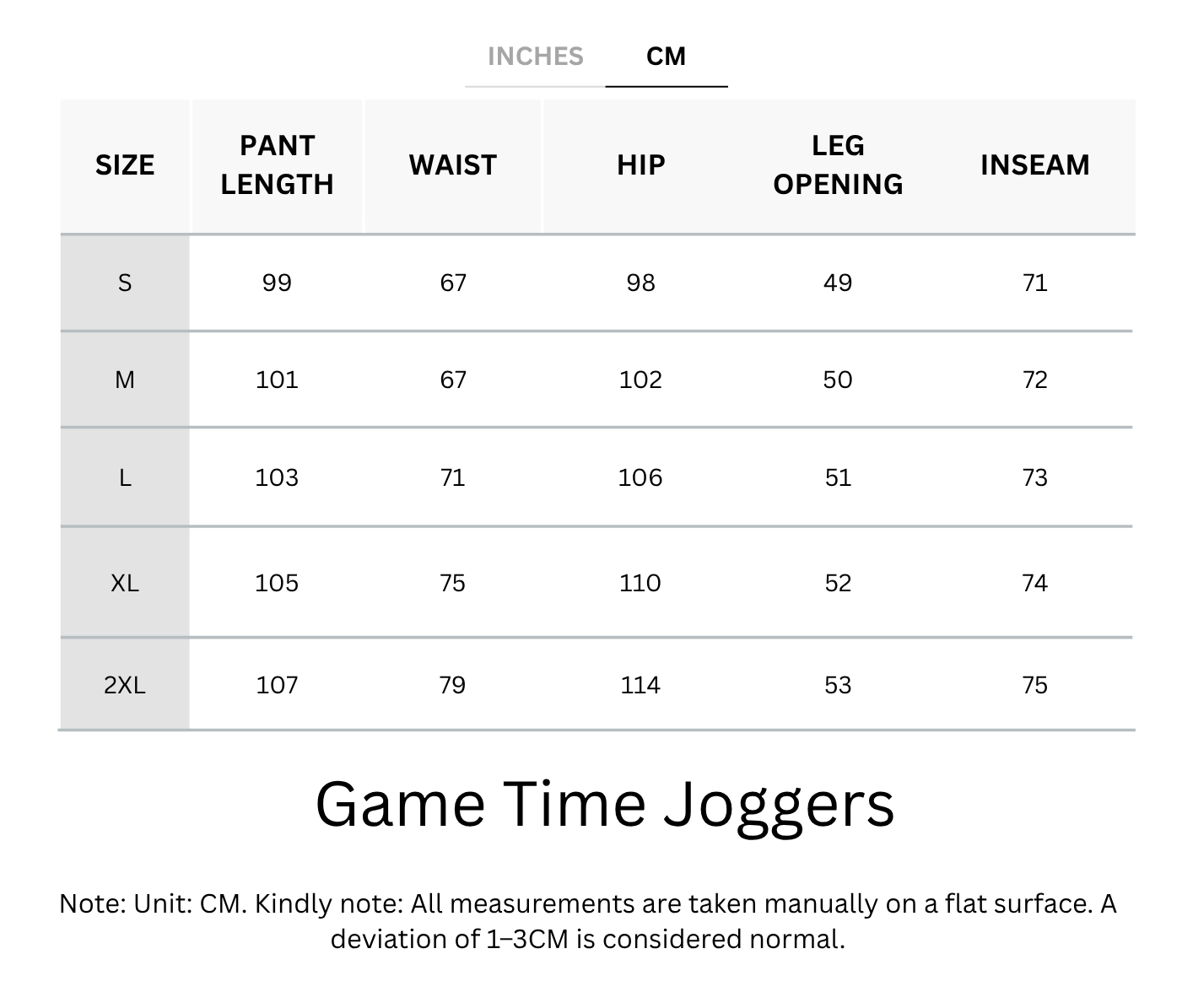 Breathable, Stretchable and Wrinkle-Free Game Time Joggers With 4 Pockets & Adjustable Hems