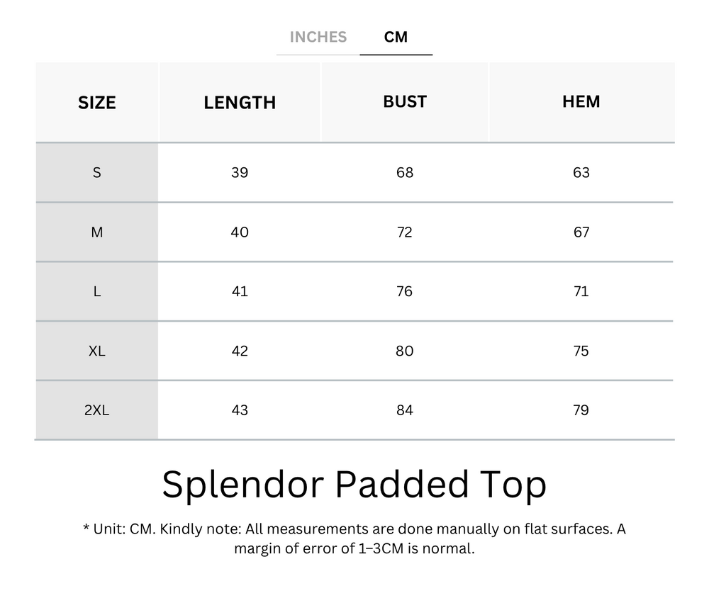 Cooling & Buttery Soft Splendor Padded Top