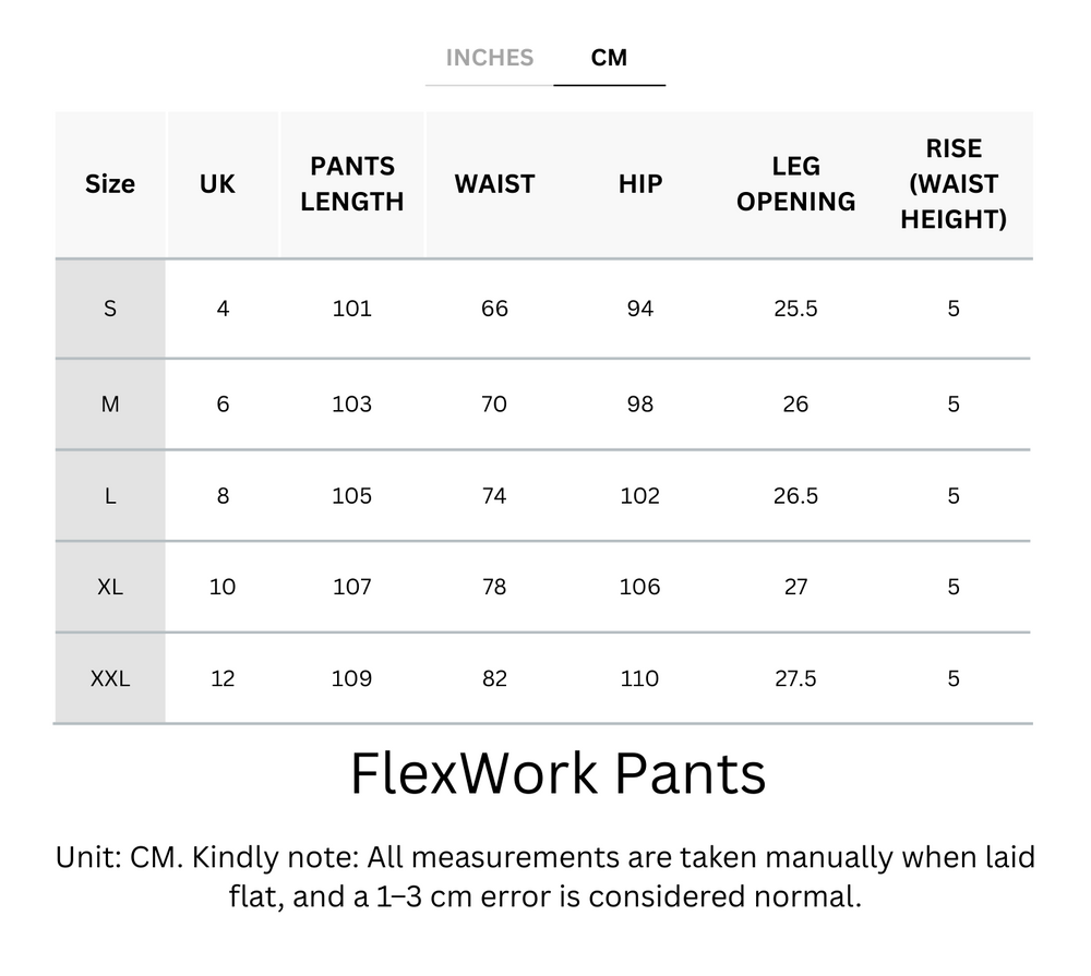 Wrinkle-Free, Cooling & Breathable FlexWork Pants With Stretchy High Waistband With Pockets