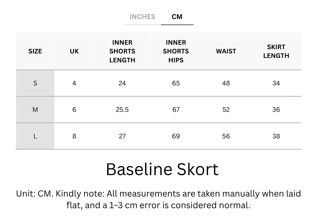 Buy 1, Get 1 Free - Cooling & Stretchy Baseline Skort With Stretchy Waistband & Inner Tights