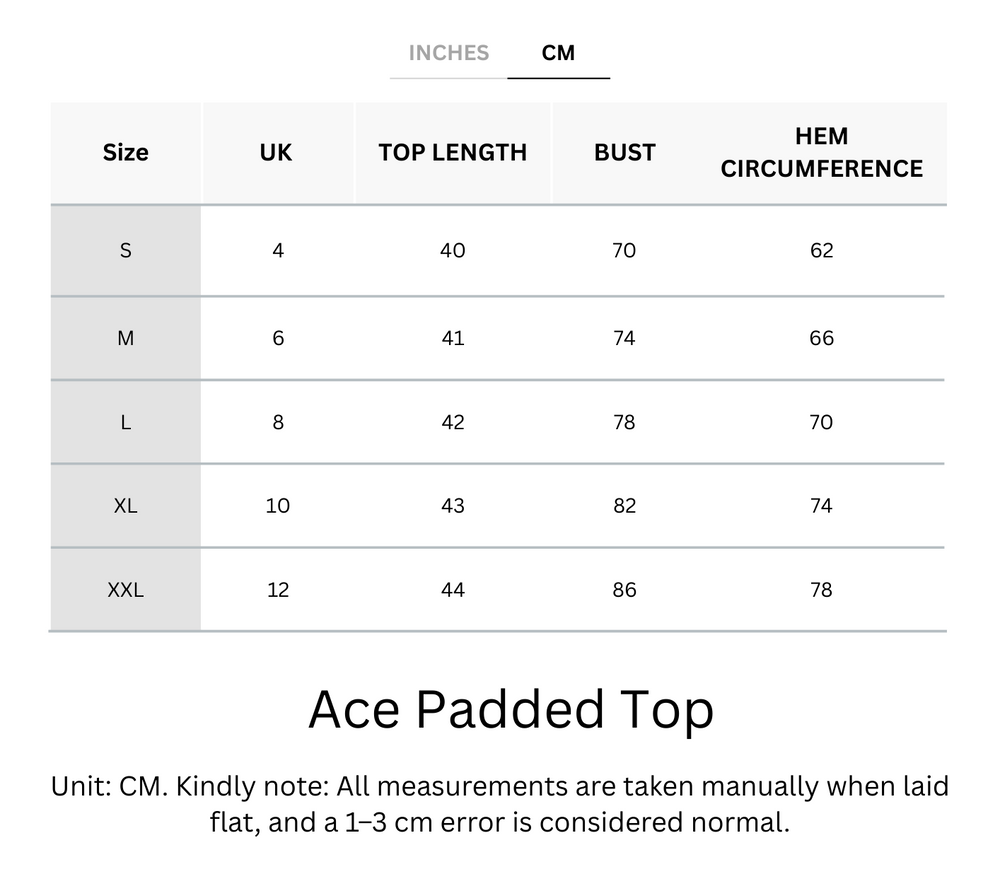 Buy 1, Get 1 Free - Cooling, Sweat-Wicking & Buttery Soft Ace Padded Top