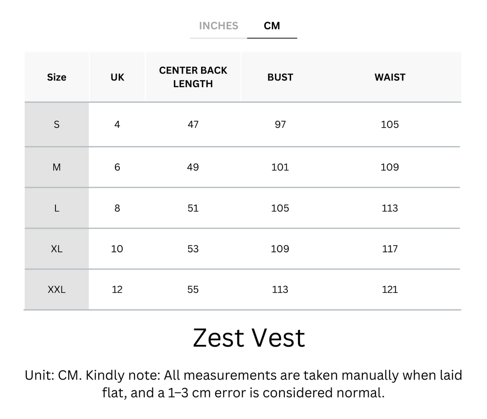 Cooling & Breathable Zest Vest With Pockets