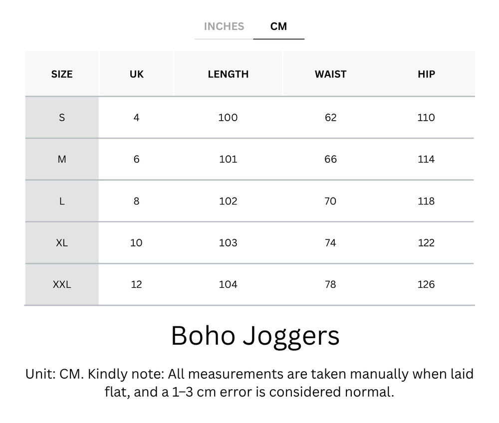 Buy 1, Get 1 Free - High-Waist Cooling & Silky Boho Joggers With Cuffs & Pockets