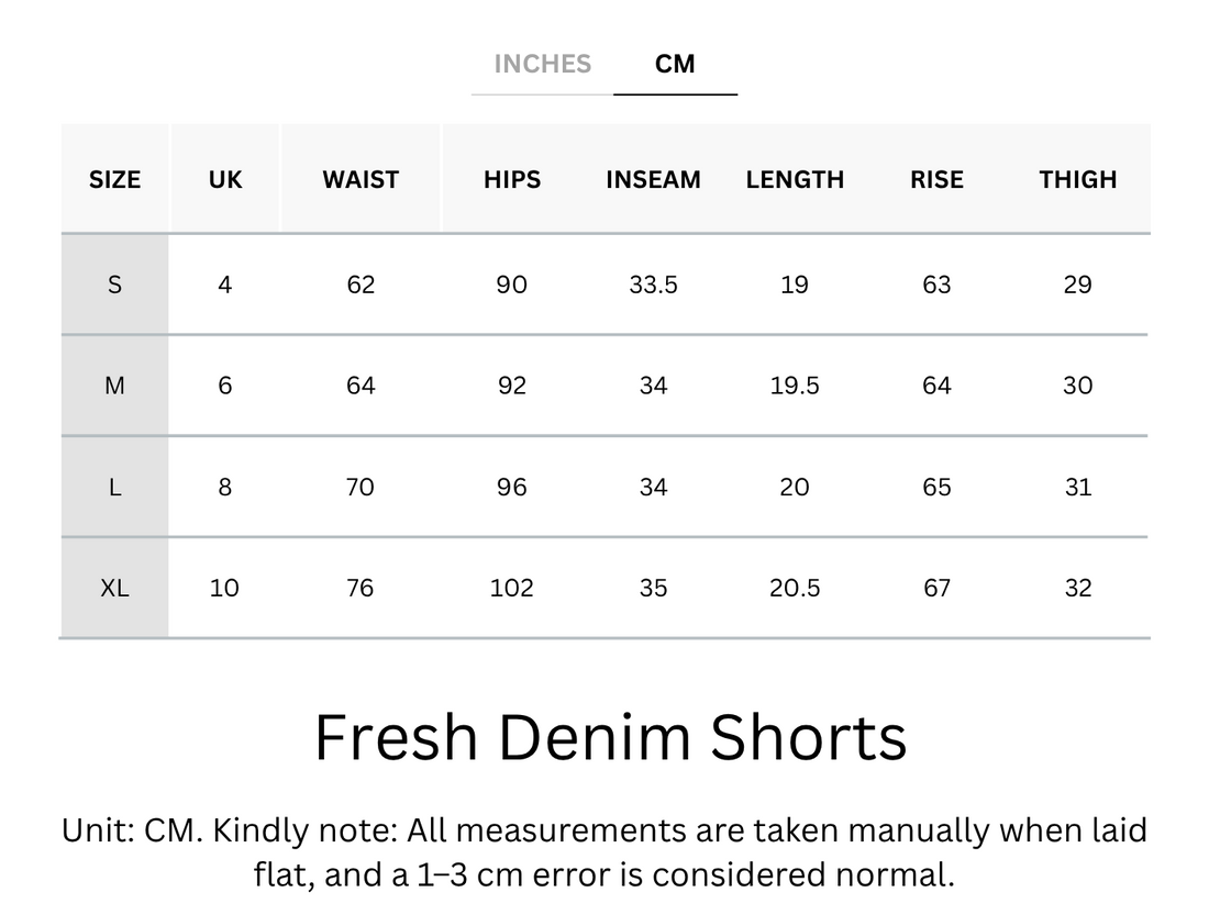 Cooling, Buttery Soft & Stretchy Fresh Denim Shorts With Tummy Control
