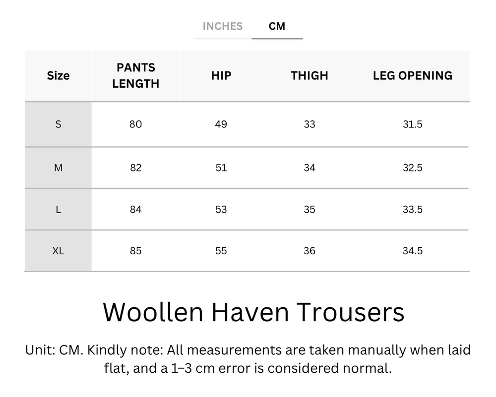 Wool Wrinkle-Free Haven Trousers With Elastic Waistband & Pockets - For Petites & Cold Climates