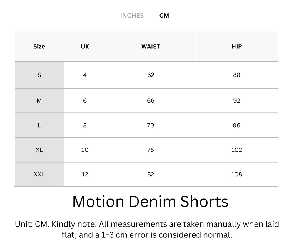 Cooling & Buttery Soft With Tummy-Tucking Waistline Motion Denim Shorts With Pockets