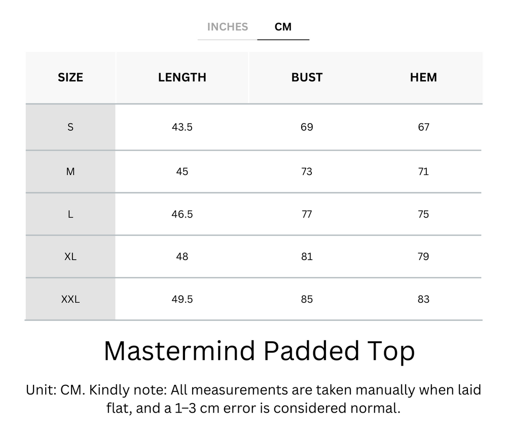 Cooling, Buttery Soft Mastermind Padded Top