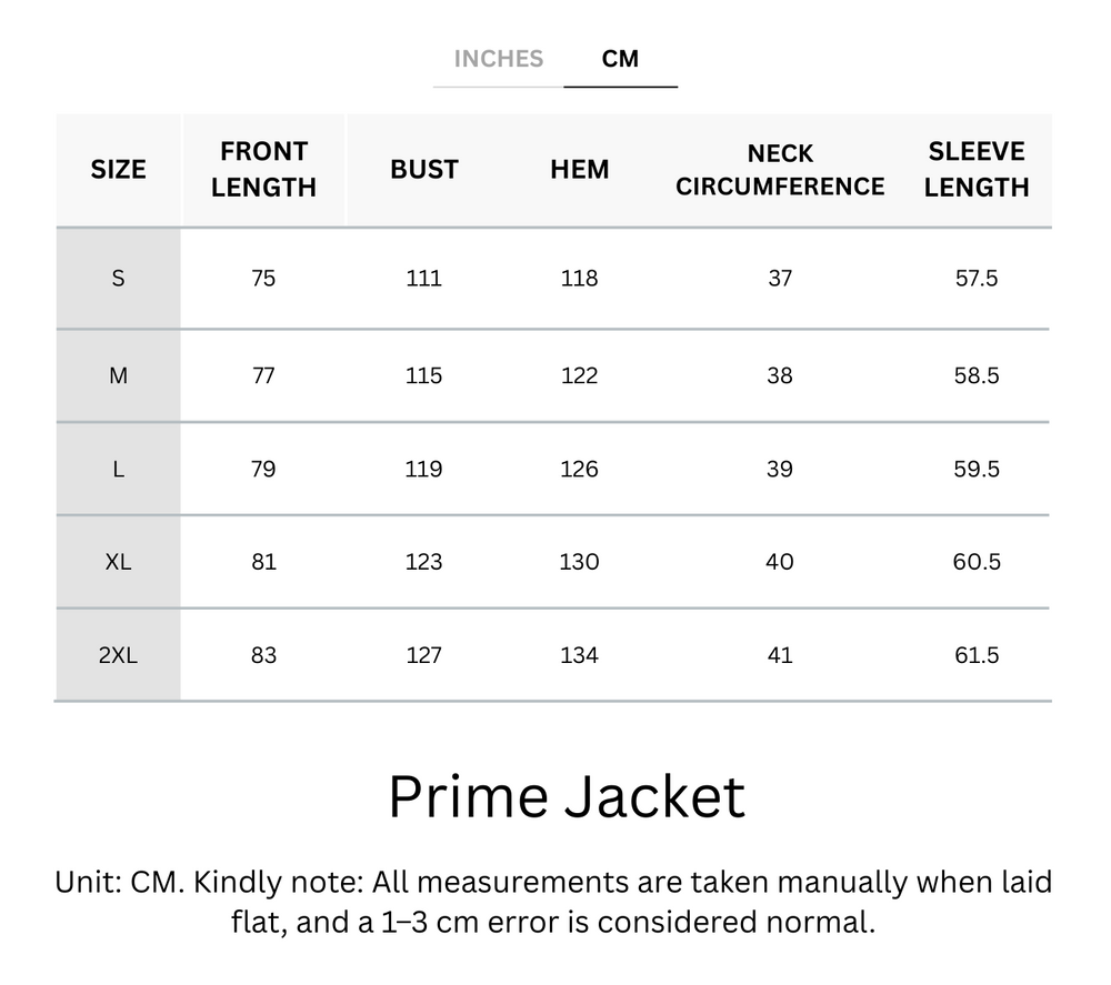 2-in-1 Rainproof, Windproof Prime Jacket or Shirt With Pockets