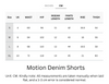 Cooling & Buttery Soft With Tummy-Tucking Waistline Motion Denim Shorts With Pockets