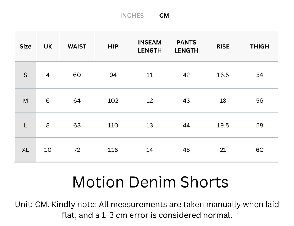 Cooling & Buttery Soft With Tummy-Tucking Waistline Motion Denim Shorts With Pockets