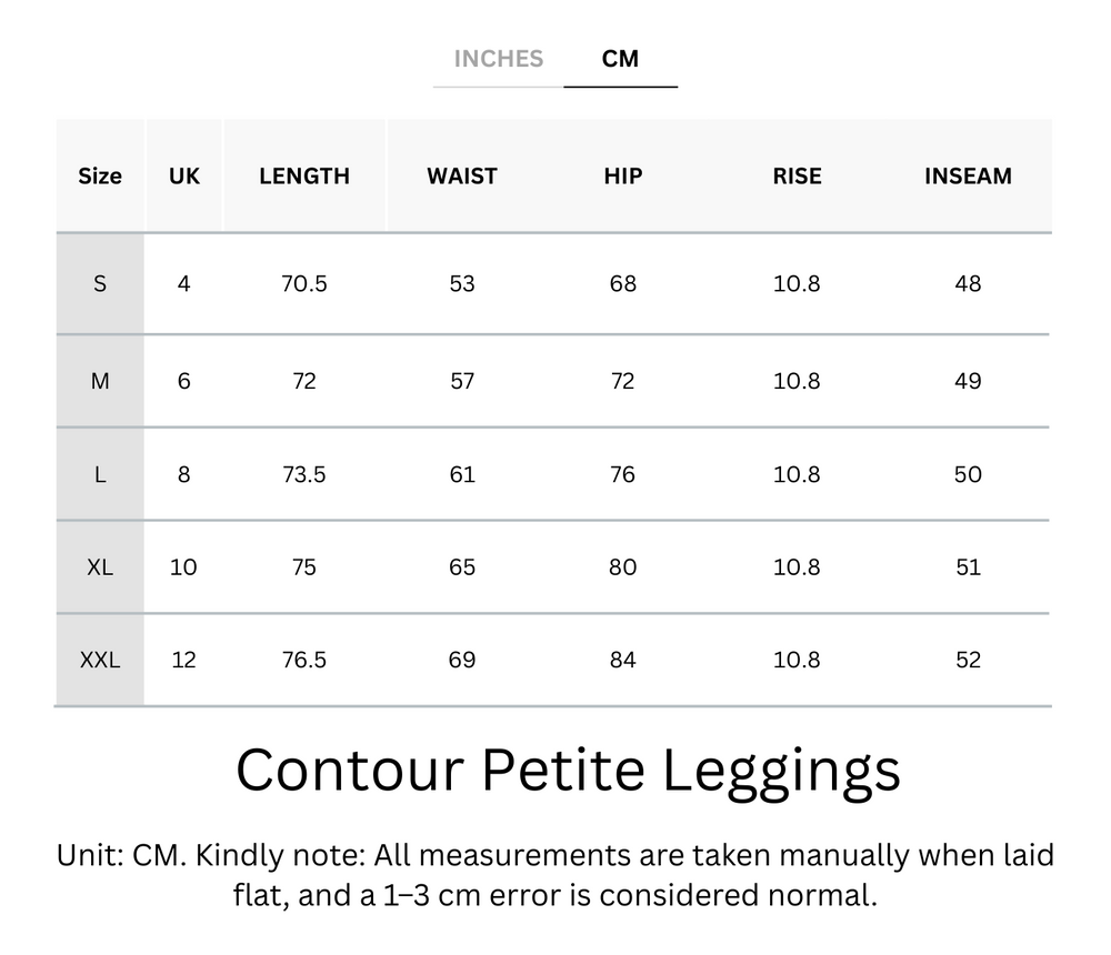 Buy 1, Get 1 Free - Tummy Tucking & Camel-Toe Proof Contour Petite 7/8 Leggings