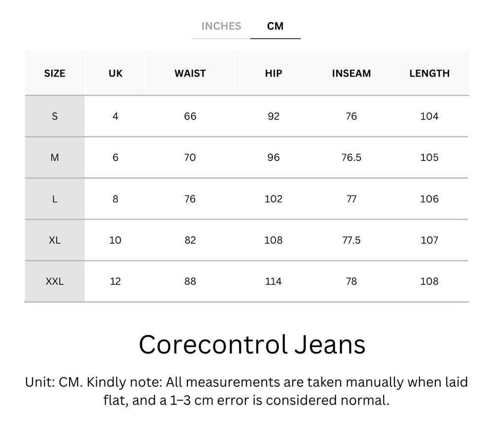 Cooling, Buttery Soft & Stretchy With Tummy Control Wide-Leg Corecontrol Jeans