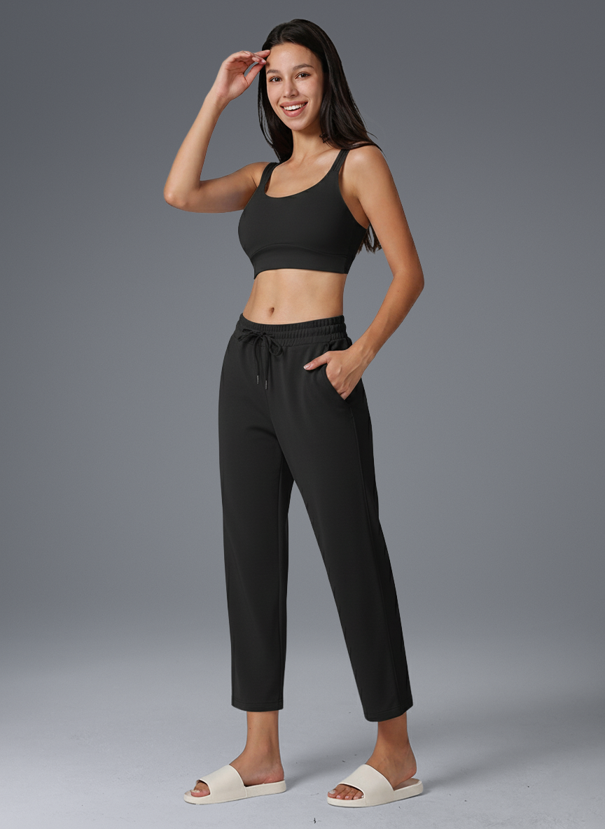 Cooling & Buttery Soft City Explorer Pants With Elastic Waistband & Pockets For Petites
