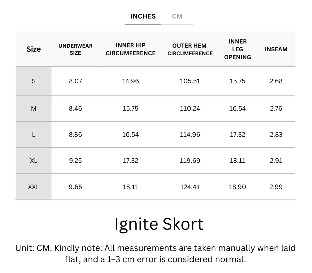 Buy 1, Get 1 Free - Tummy Tucking & Cooling Ignite Skort With Hidden Pockets