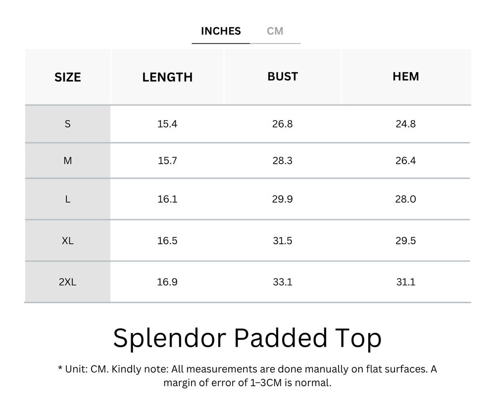 Cooling & Buttery Soft Splendor Padded Top
