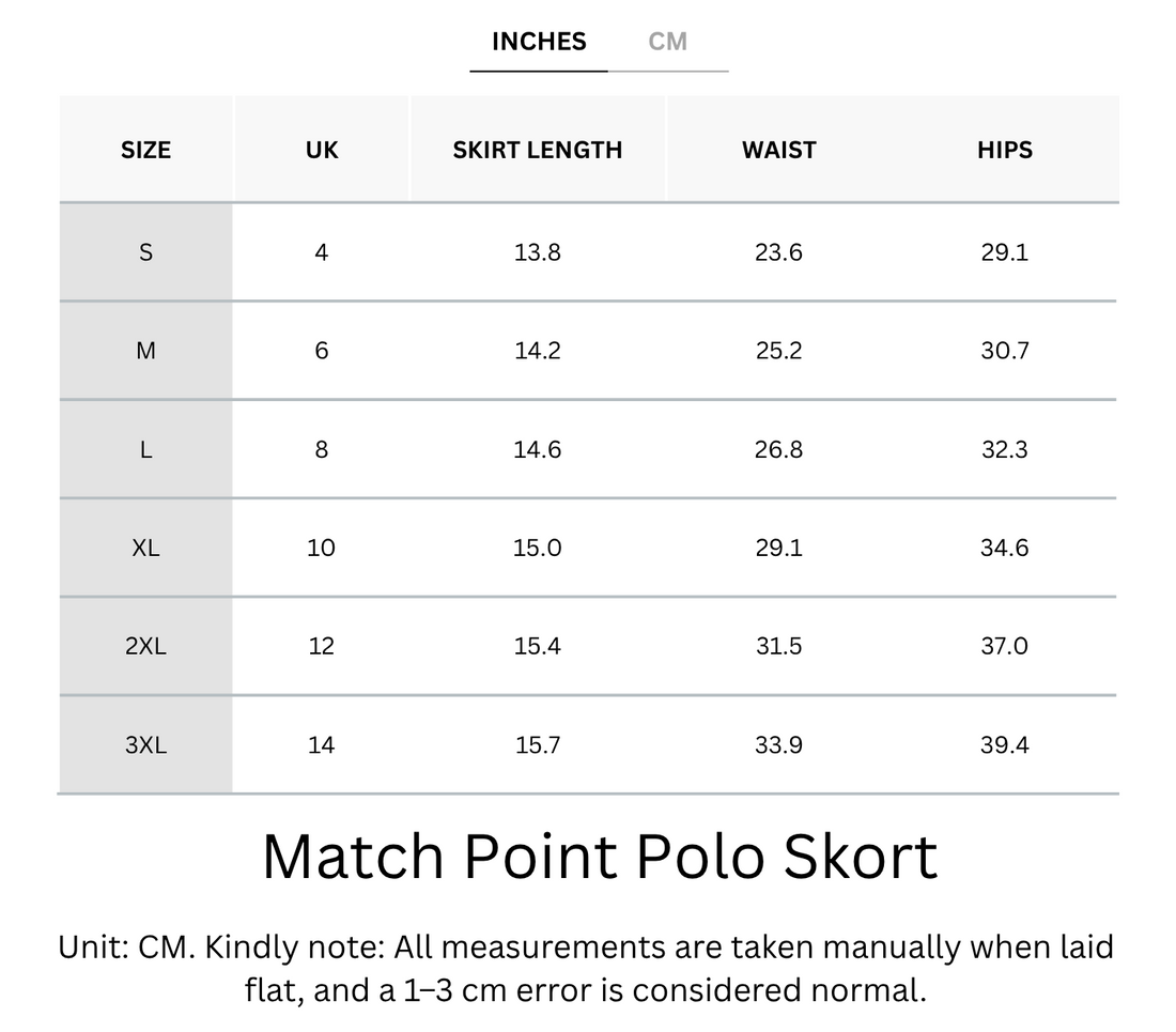 Buy 1, Get 1 Free - Cooling With Tummy Control Match Point Skort With Inner Shorts